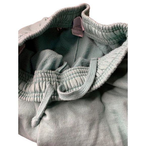 Mens Champion Terry Jogger Sweatpants Green Spelled Out Logo Medium EUC 6246 - Picture 11 of 11